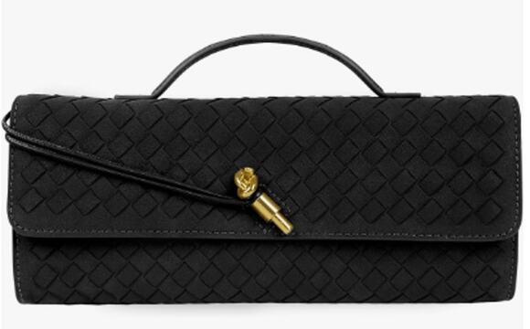 & Other Stories Handbags - Woven Evening Clutch Crossbody Bag Dumpling Hobo Purse Vegan Leather New